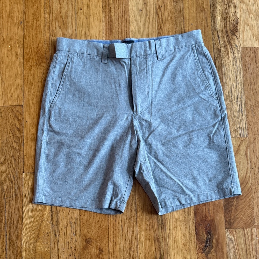 J. Crew Light Gray Flat Front Shorts